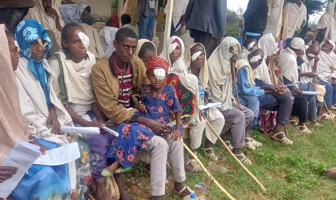 THAF expands eye-surgery program to The Amhara and Tigray regions – (more than 3,000 cataract surgeries performed this past year).  